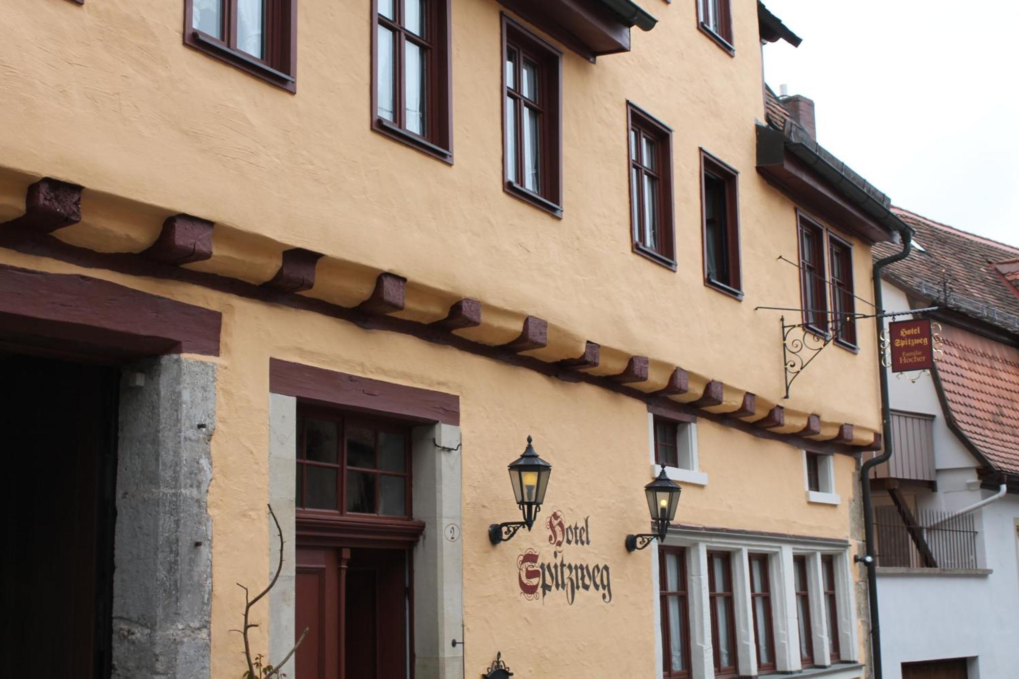 Hotel Spitzweg Rothenburg ob der Tauber Exterior foto